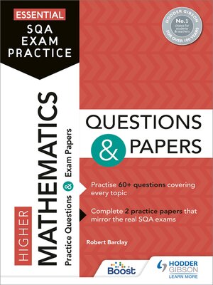 cover image of Essential SQA Exam Practice